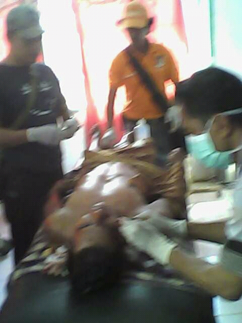 Fto kondisi mayat Sudirman SH/kanjeng boma